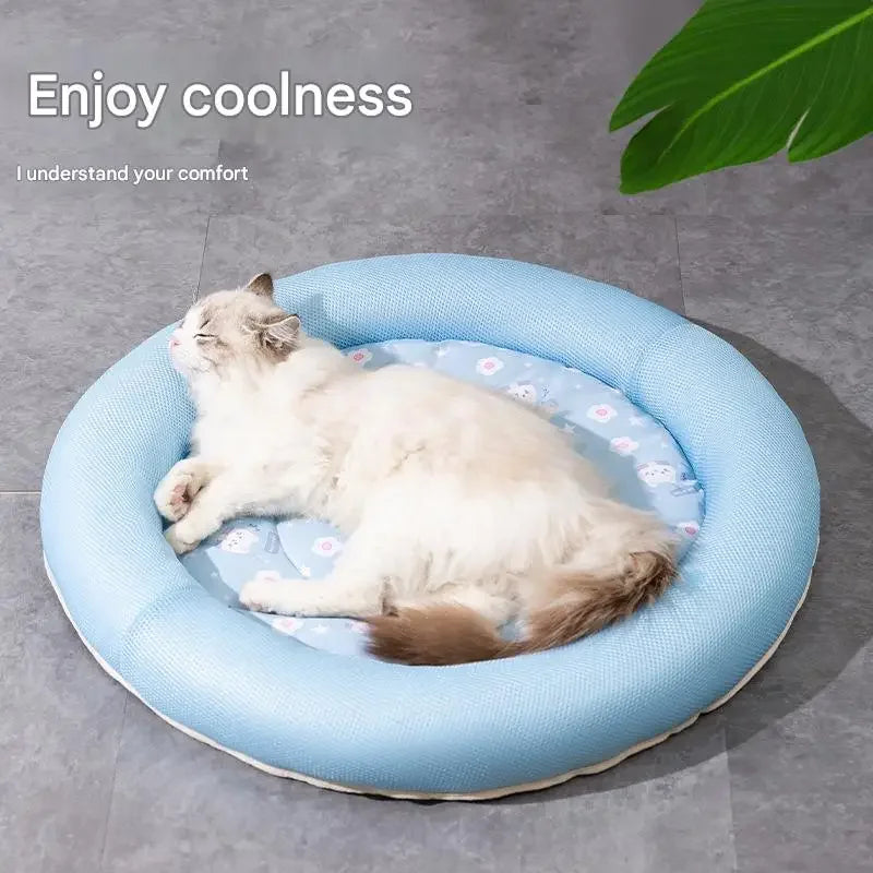Summer Cooling Pet Bed Breathable Sleeping Mat