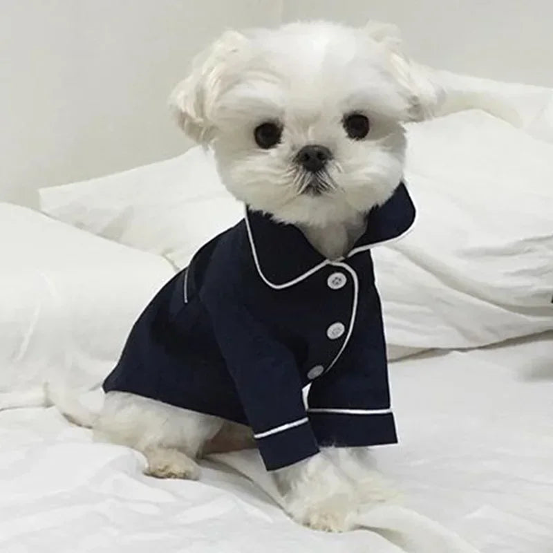 Summer Dog Pajamas Clothes for Small Dogs, Pet Shirt Clothing, Coat Jacket Puppy Costume