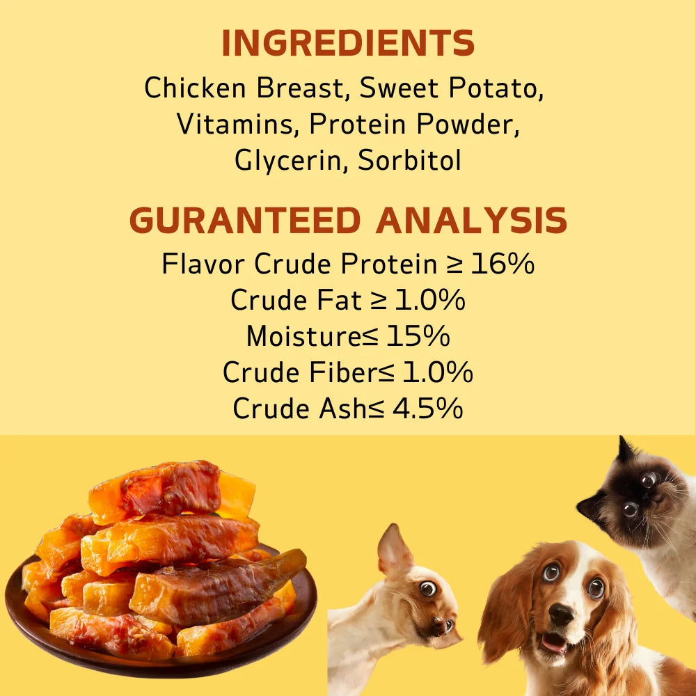 (7.05oz/14.1oz) Dog Treats Made With Chicken Sweet Potato