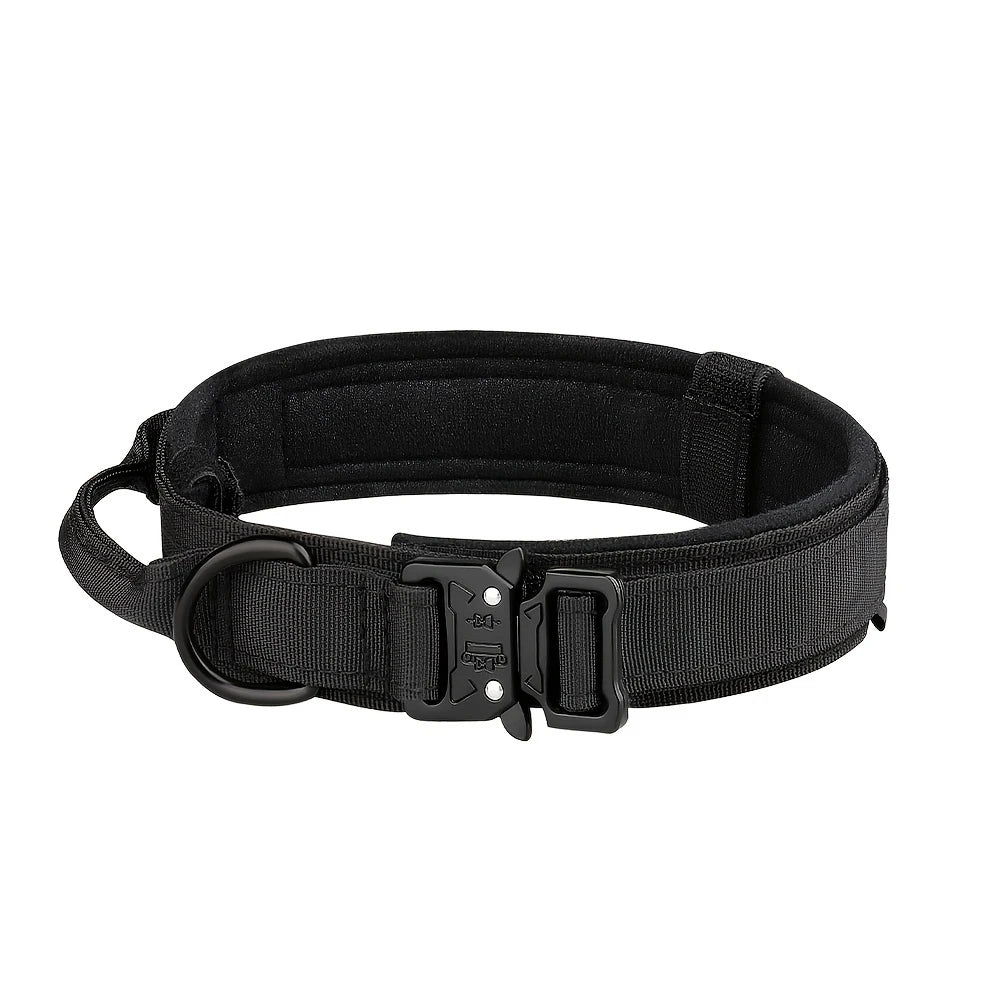 Dog Training Adjustable Tactical Collar And Leash