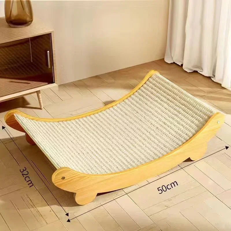 Cat Scratching Board Detachable Wear-resistant Multifuction Cats Sleeping Bed