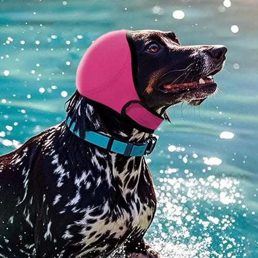 Dog Ear Protection For Bath Swim Snood For Puppy Waterproof Elastic Ear Cover