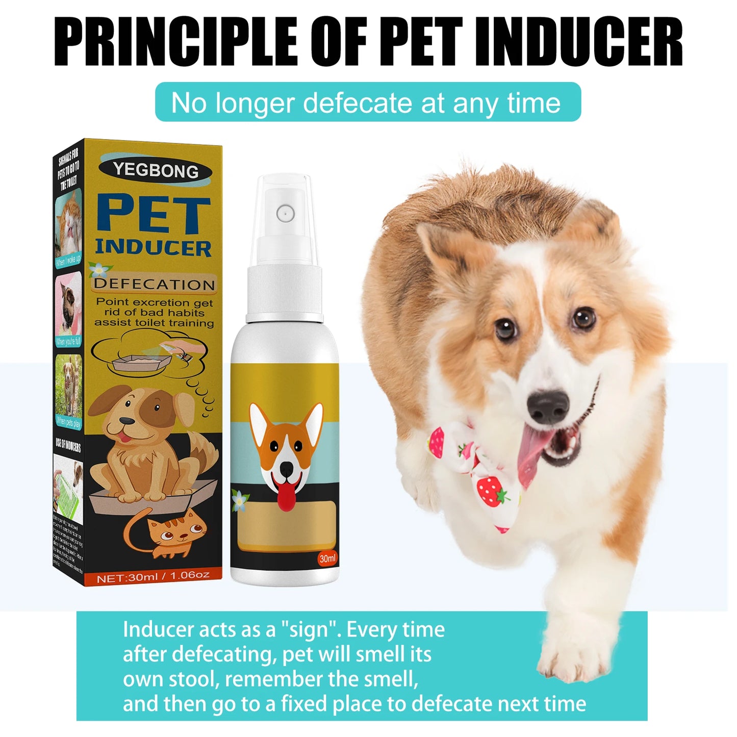 Dog/Cat  Potty Training Spray 






=-