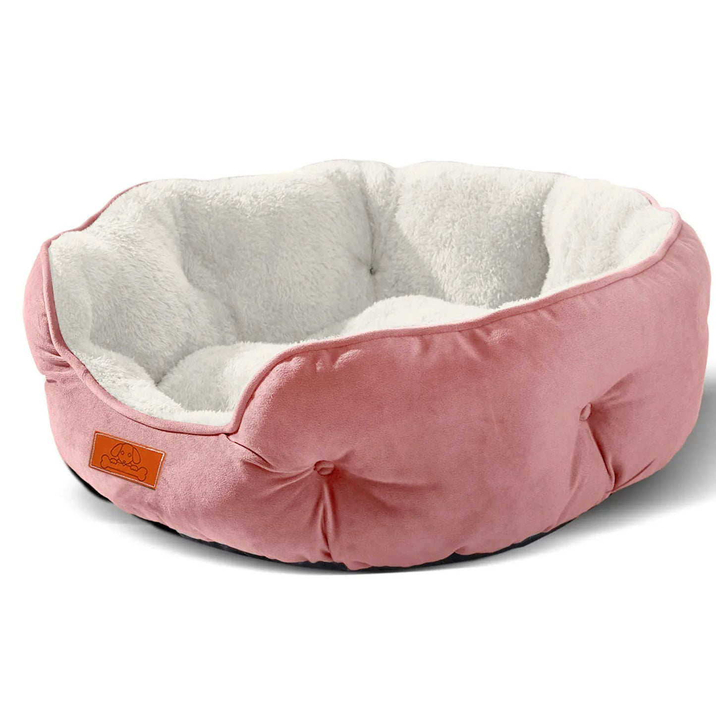 Soft, Washable Pet Bed , Non-Slip Base, Water Resistant