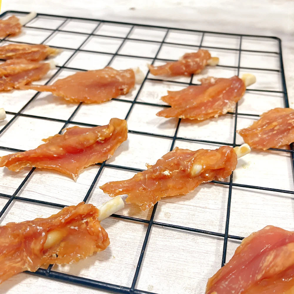 7.05oz/14.11oz Rawhide Chicken Breast All Natural Ingredients, Treats, Healthy, Easily Digestible