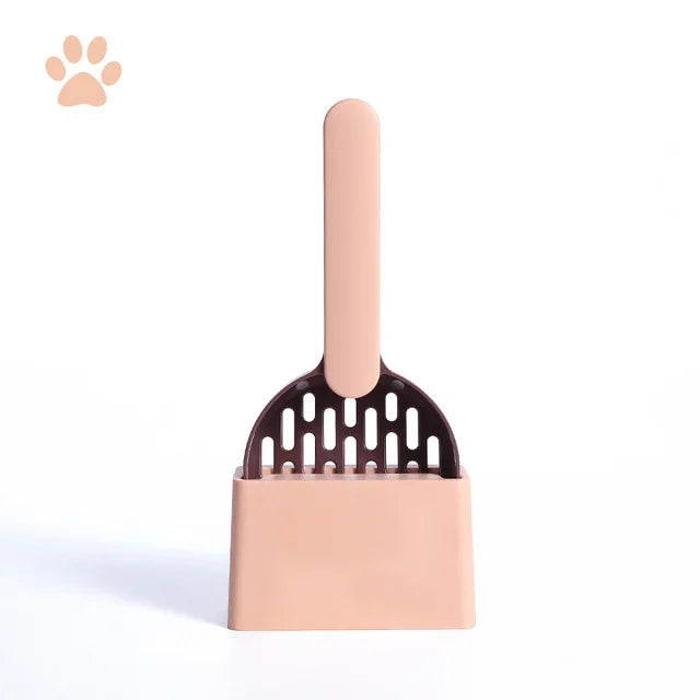 Cat Litter Scoop Plastic Shovel With Base