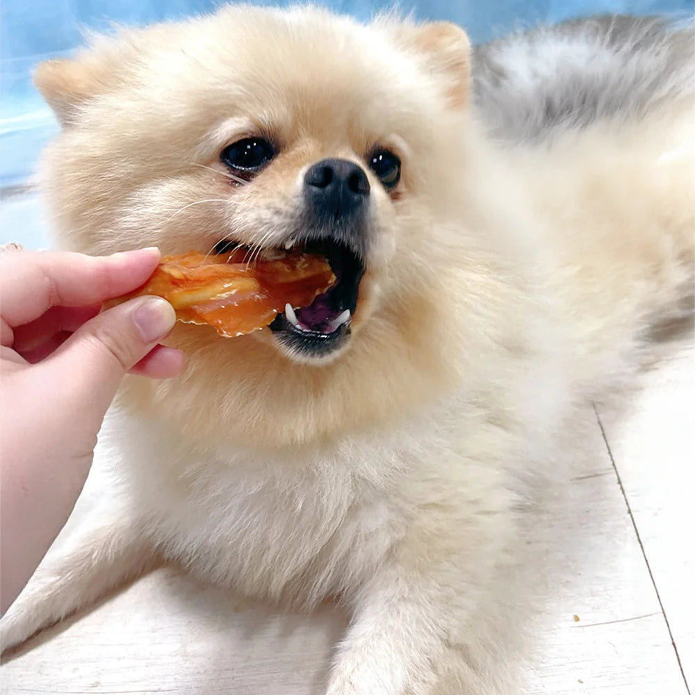 7.05oz/14.11oz Rawhide Chicken Breast All Natural Ingredients, Treats, Healthy, Easily Digestible