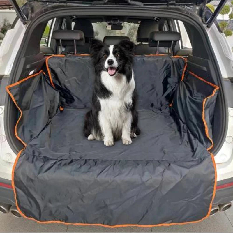 Dog Car Seat Cover Waterproof Pet Cat Carriers Travel Mat Hammock, Car Rear Back Protector Safety Pad