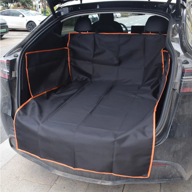 Dog Car Seat Cover Waterproof Pet Cat Carriers Travel Mat Hammock, Car Rear Back Protector Safety Pad