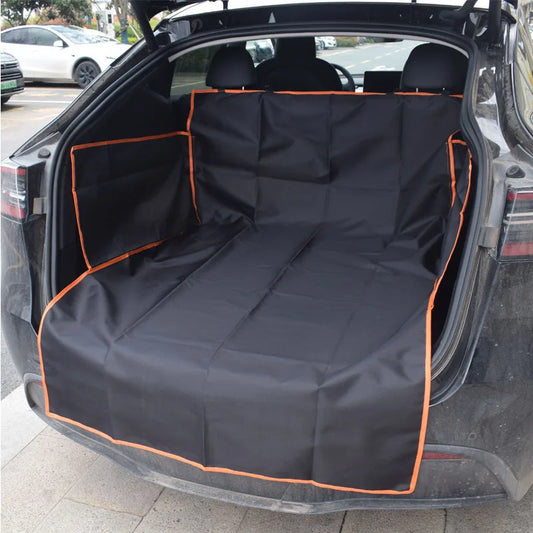 Dog Car Seat Cover Waterproof Pet Cat Carriers Travel Mat Hammock, Car Rear Back Protector Safety Pad