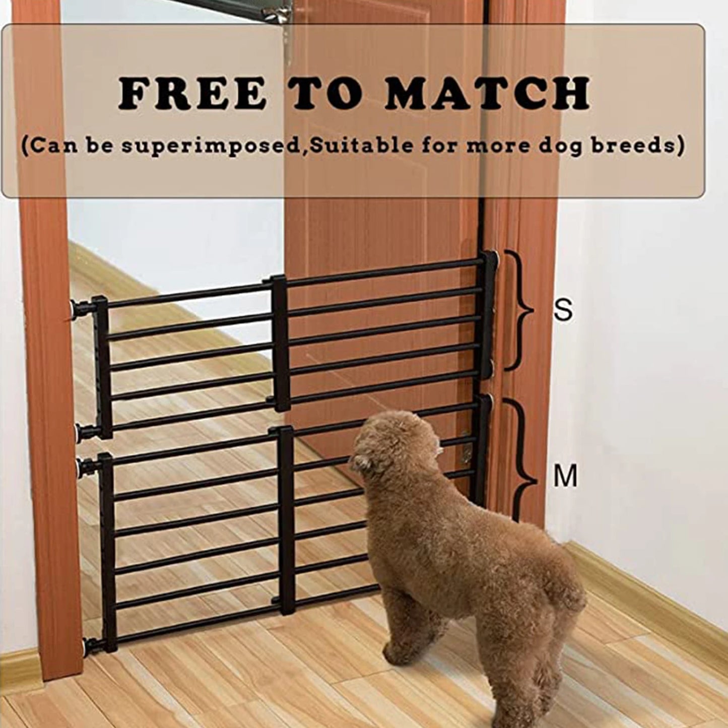 Household Pet Railing Isolation Door