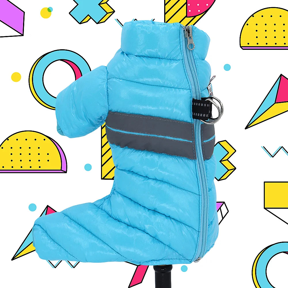 Winter Pet Clothes Super Warm Jacket, thicker Cotton  Waterproof Coat