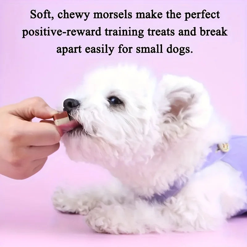 100g/3.53oz Beef And Meat Cubes Dog Treats