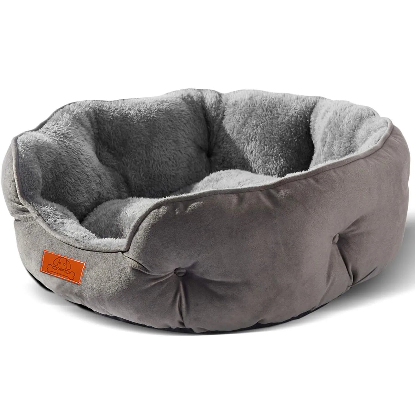 Soft, Washable Pet Bed , Non-Slip Base, Water Resistant