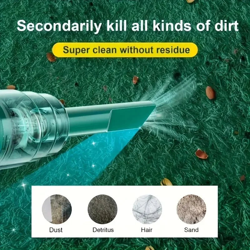 Powerful Cordless Handheld Vacuum Pet Hair, Rechargeable, Portable Dustbuster