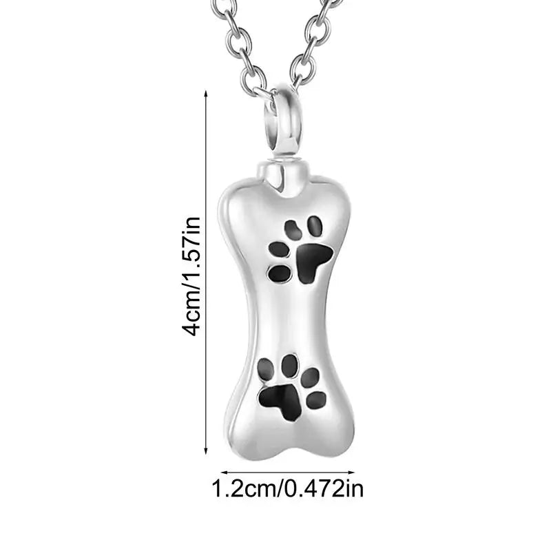 Stainless Steel Pet Cremation Jewelry
