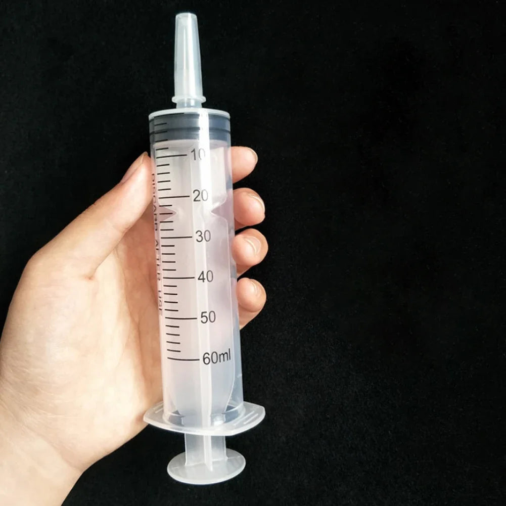 60/100ml Plastic Bulk Needle-Free Disposable Syringes