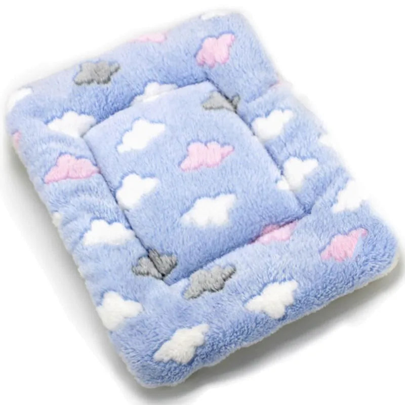 Soft Cat Bed Mats or Warm Fleece Pet Blanket