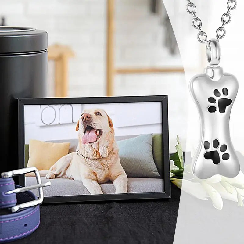 Stainless Steel Pet Cremation Jewelry