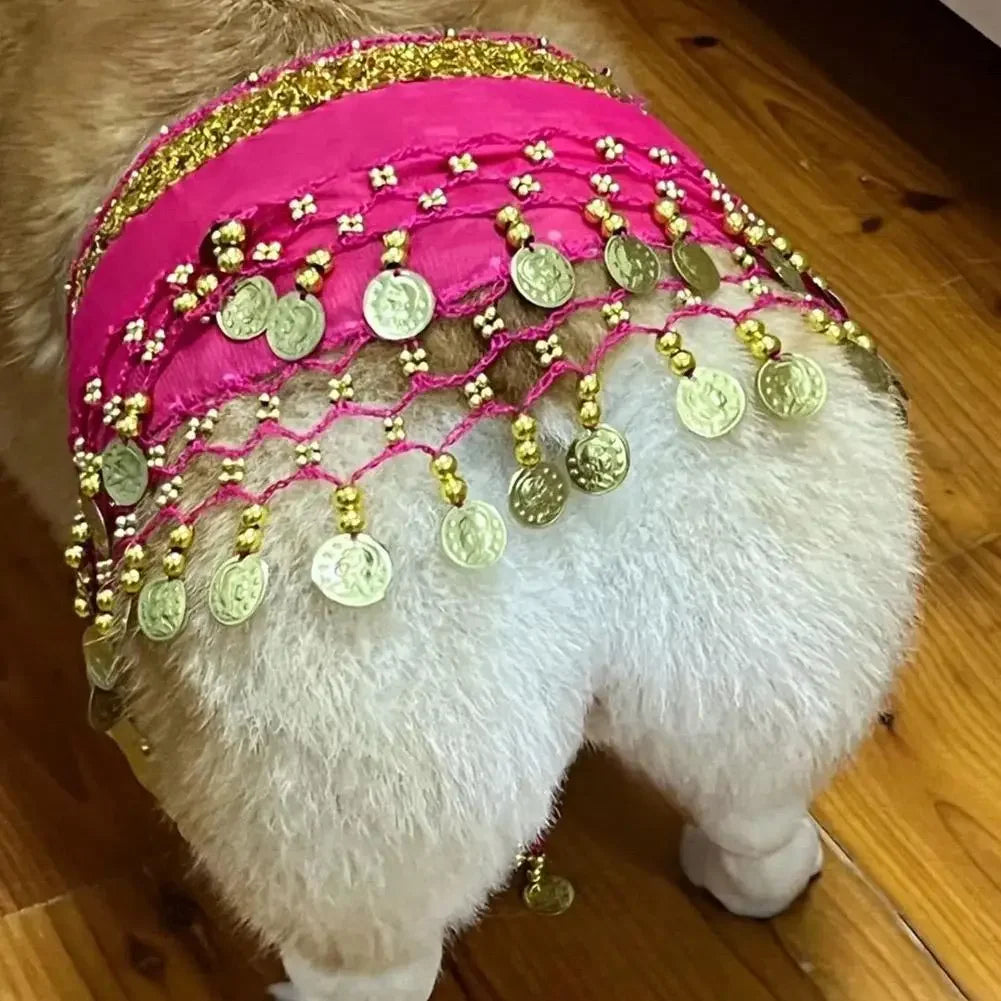 Dog Booty Shaker Dance Hip Wrap
