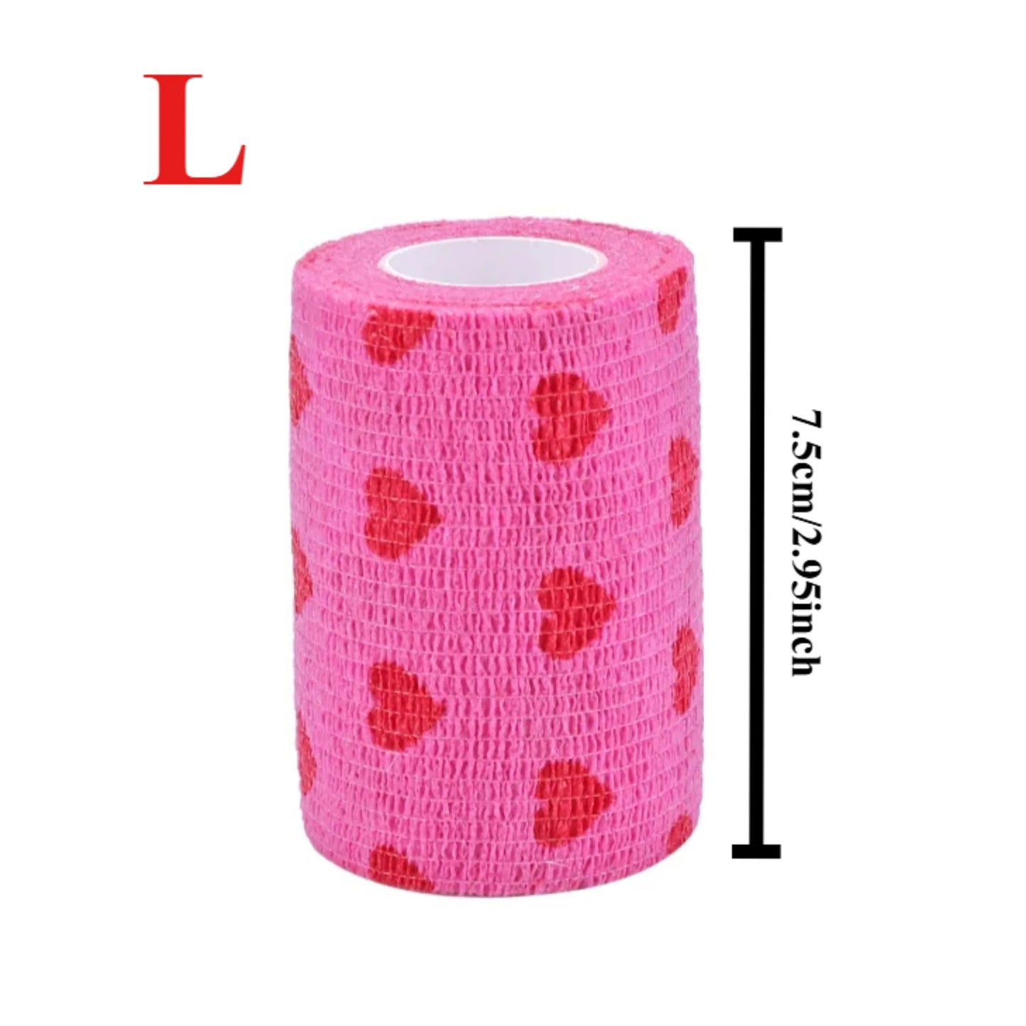 Pet Self-adhesive Elastic Dog Cat Bandage, Leg Cover Protector Strap