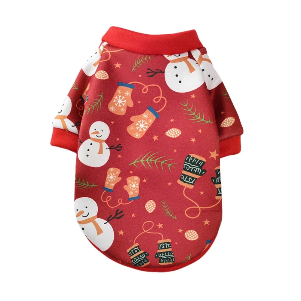 Christmas Dog Clothes & Hoodies