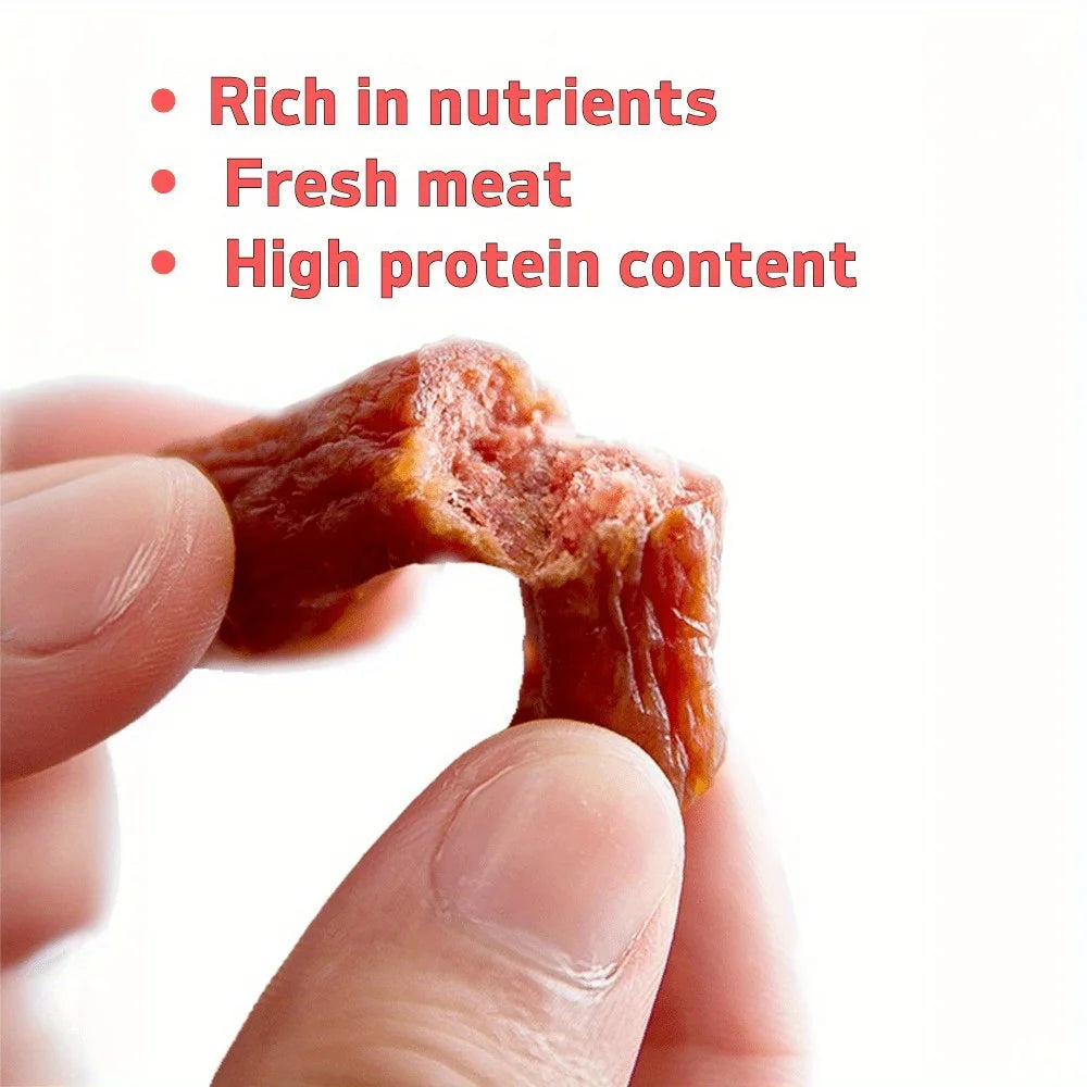 7.05oz/14.11oz Beef Sausage, All Natural Ingredients,Dog Treats