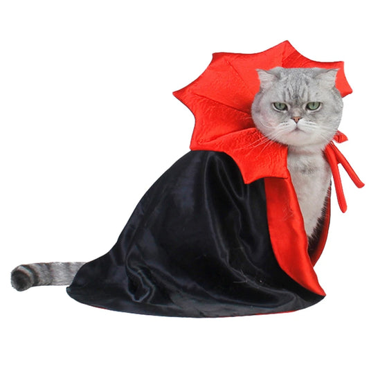Funny Pet Role Play Vampire Cloak