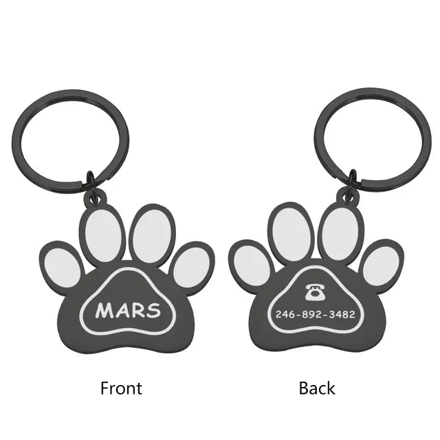 Customized Dog Collar Name Tag Dog Medal with Engraving