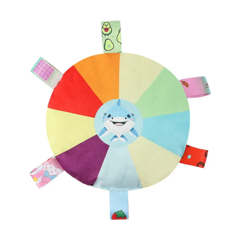 Hot dog sounding plush toy bell cartoon toy, small dog Teddy teeth grinding toy, wear-resistant bite-resistant