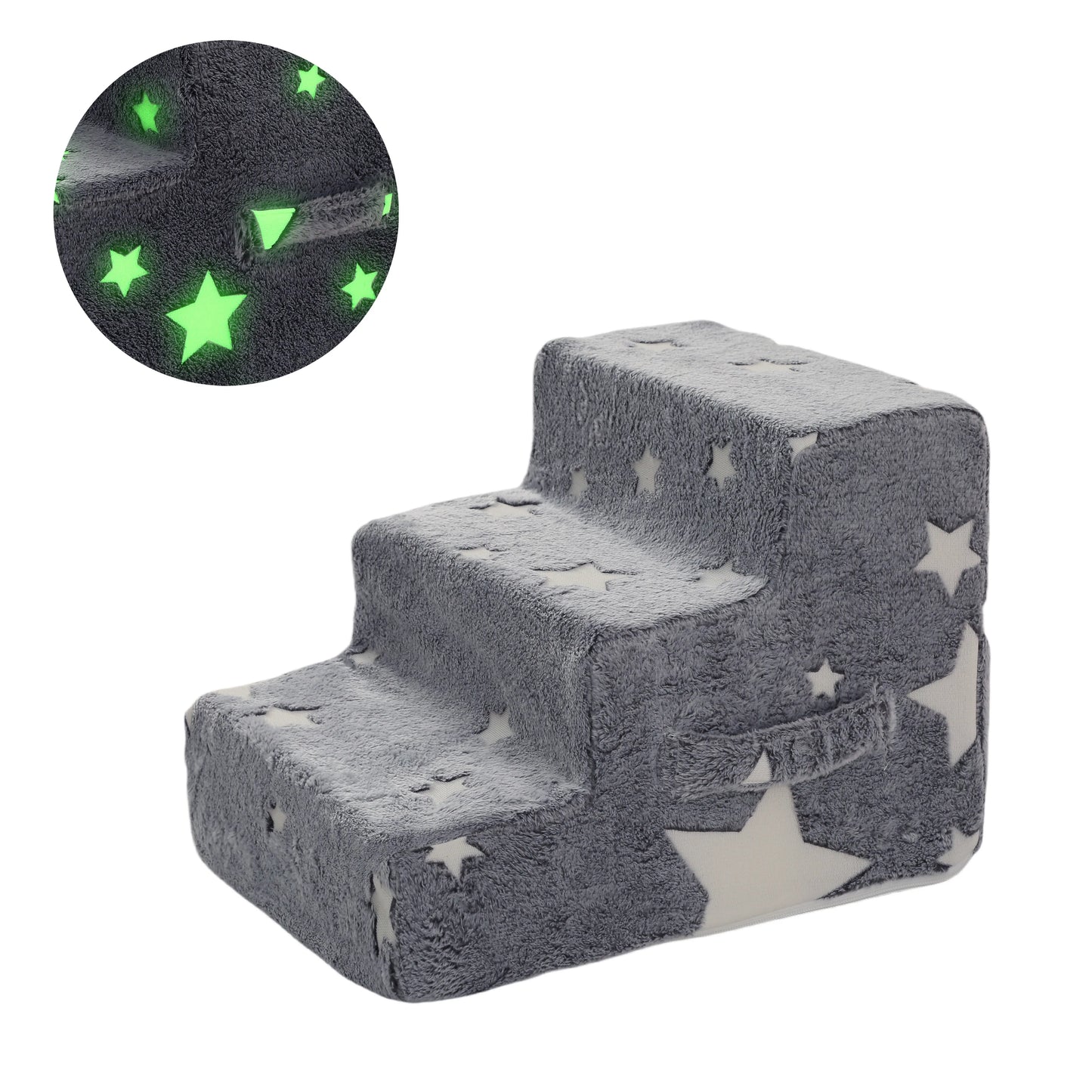 Steps for Dog Pet Ramp, Cat Ladder 3 or 4 Stairs for Puppy Ramp Detachable Sponge