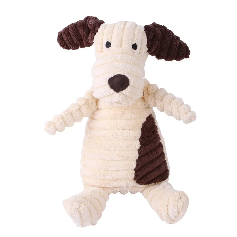 Animal Shaped Bite Resistant Squeaky Toys