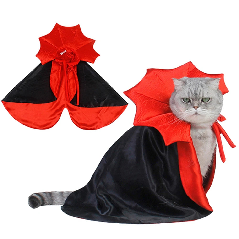 Funny Pet Role Play Vampire Cloak