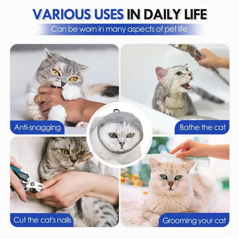 Cat Anti Bite Muzzles Breathable Travel Tools