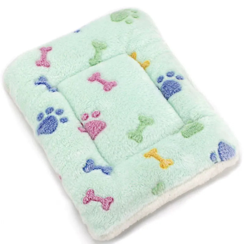 Soft Cat Bed Mats or Warm Fleece Pet Blanket