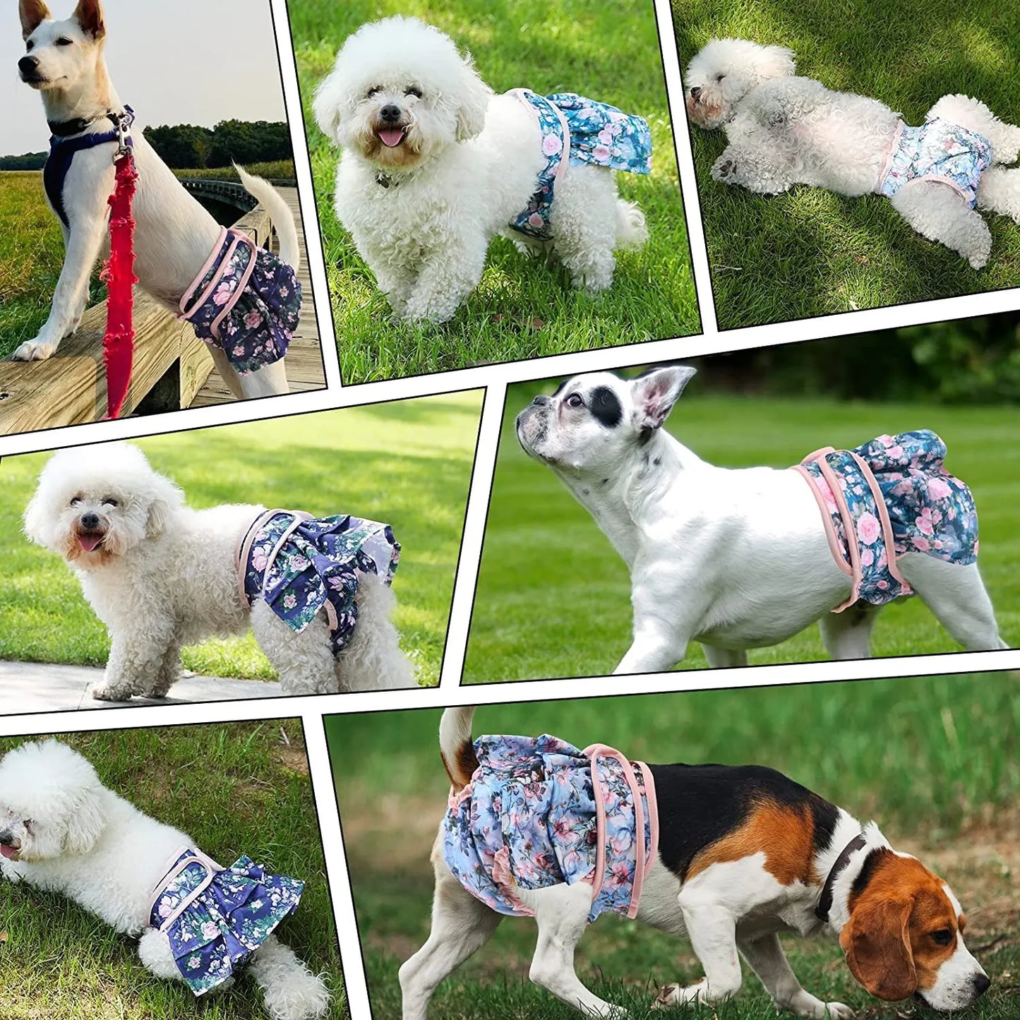 Adjustable Dog Female Reusable Washable Diapers