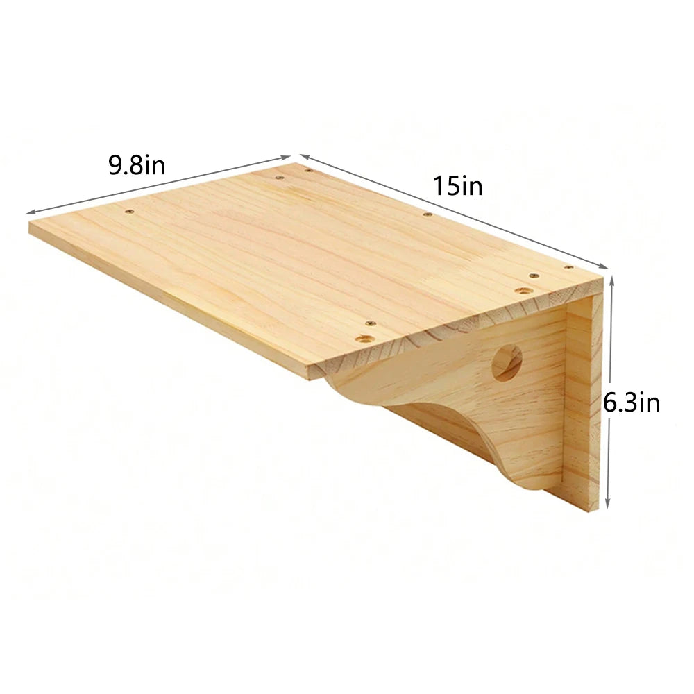 Cat Climbing Shelf Wall Mounted Four Step Stairway