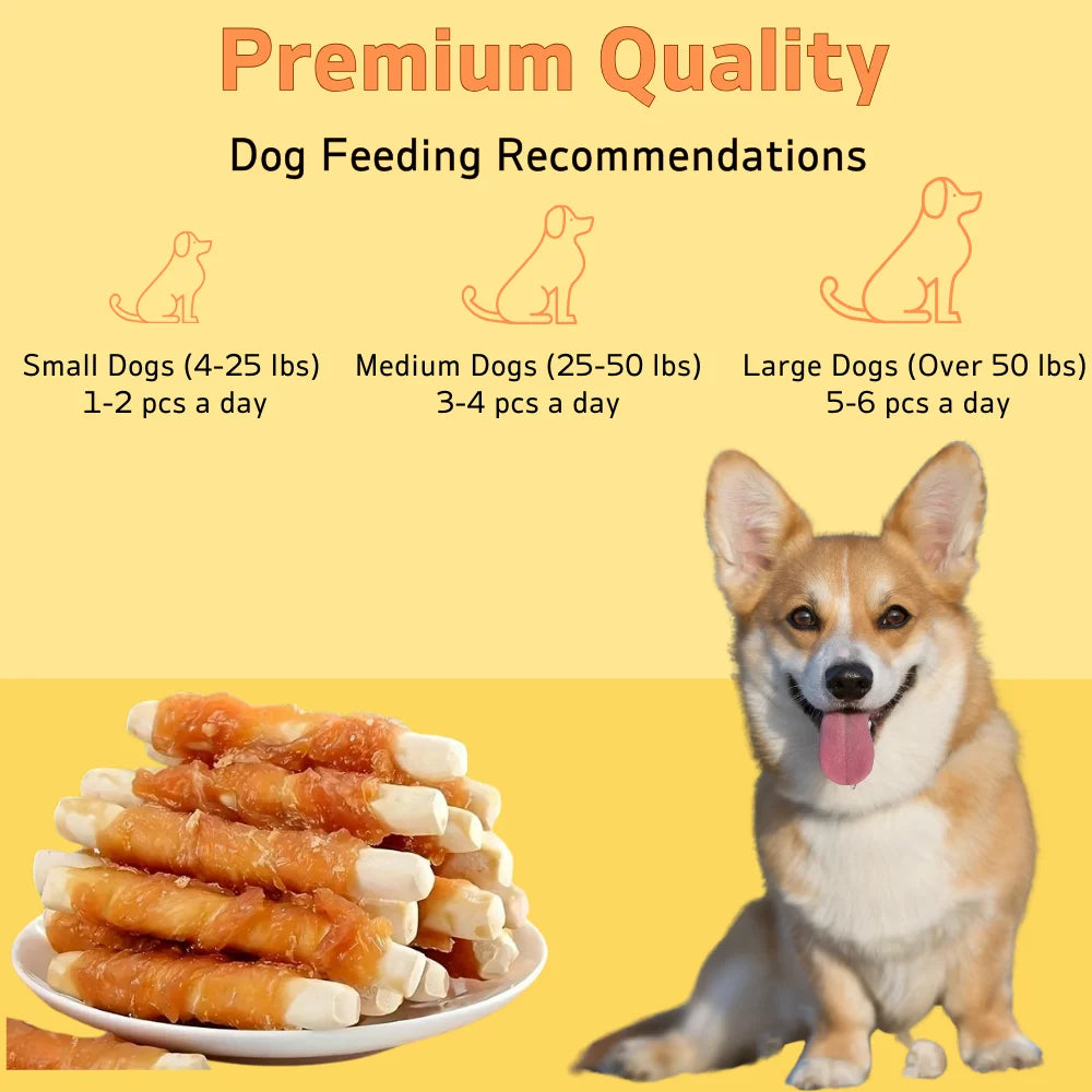 (7.05oz/14.1oz) Dog Treats - Made With Chicken Milk