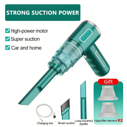 Powerful Cordless Handheld Vacuum Pet Hair, Rechargeable, Portable Dustbuster