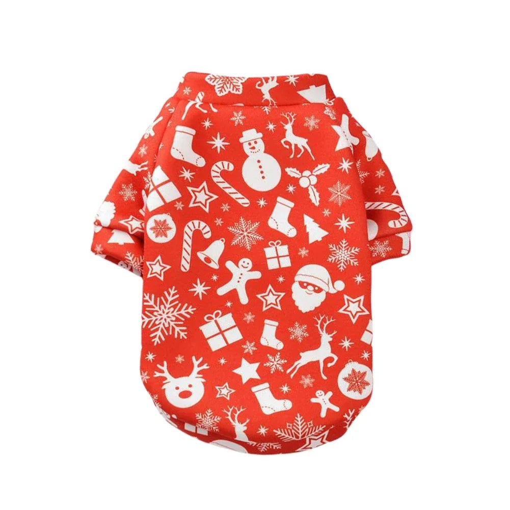 Christmas Dog Clothes & Hoodies