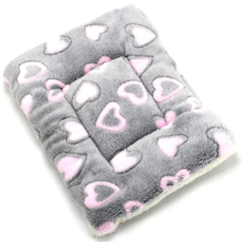 Soft Cat Bed Mats or Warm Fleece Pet Blanket