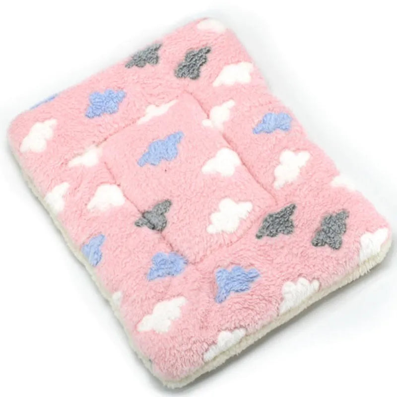 Soft Cat Bed Mats or Warm Fleece Pet Blanket