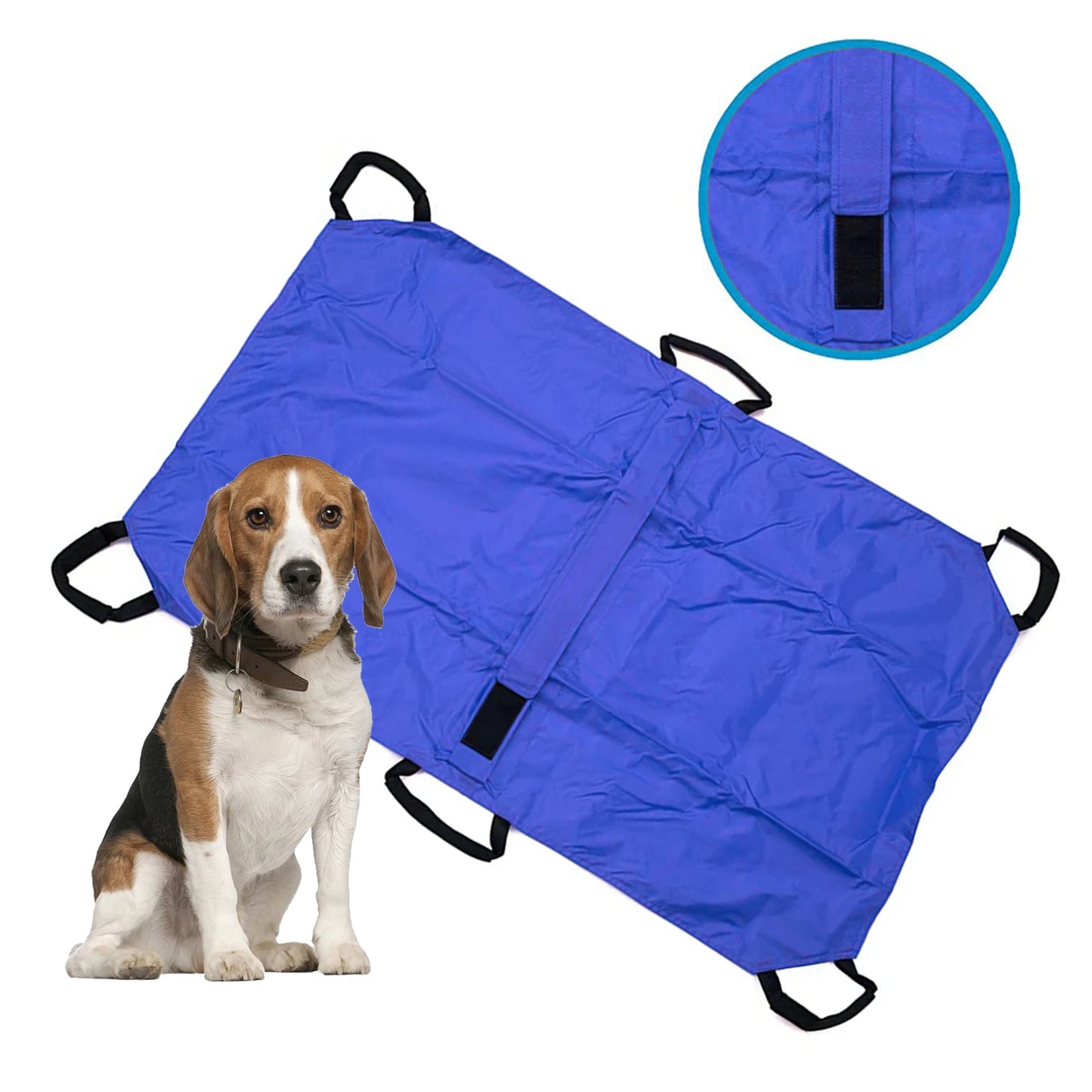 Pet Transport Emergency Nylon Stretcher Anti-bite for Pet Dog Small Animals