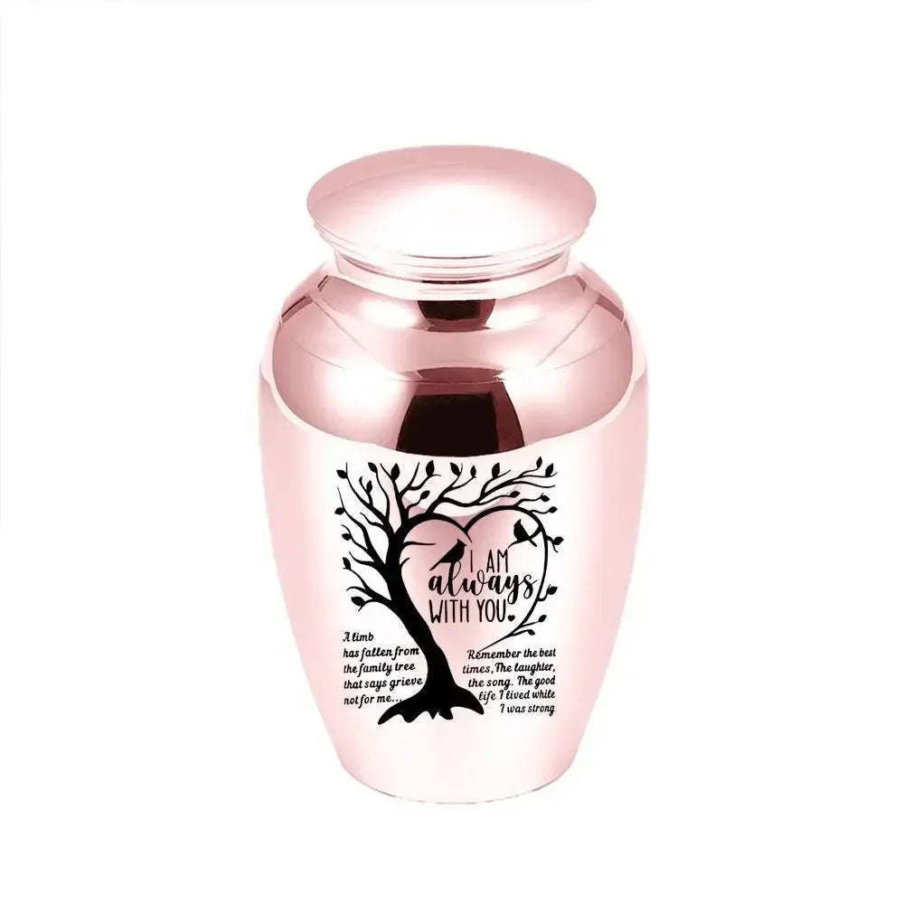 Pet family ashes cremation jar