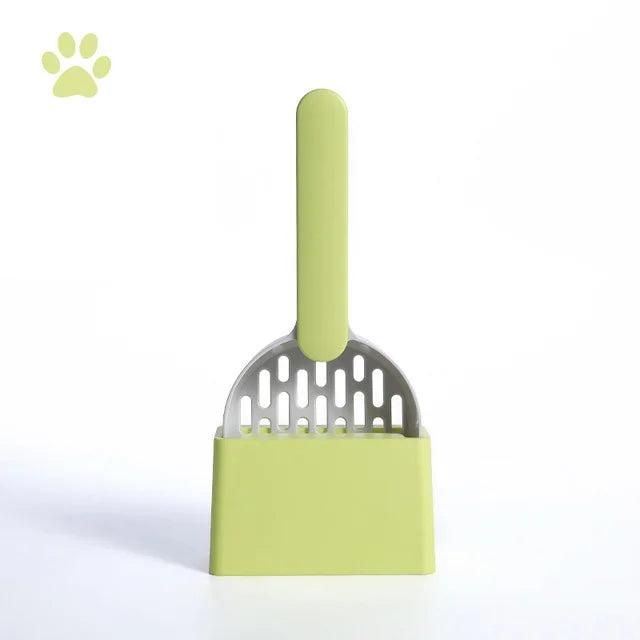Cat Litter Scoop Plastic Shovel With Base