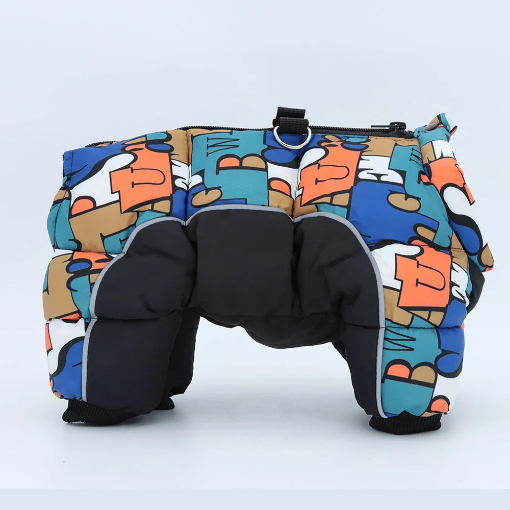 Winter Pet Clothes Super Warm Jacket, thicker Cotton  Waterproof Coat