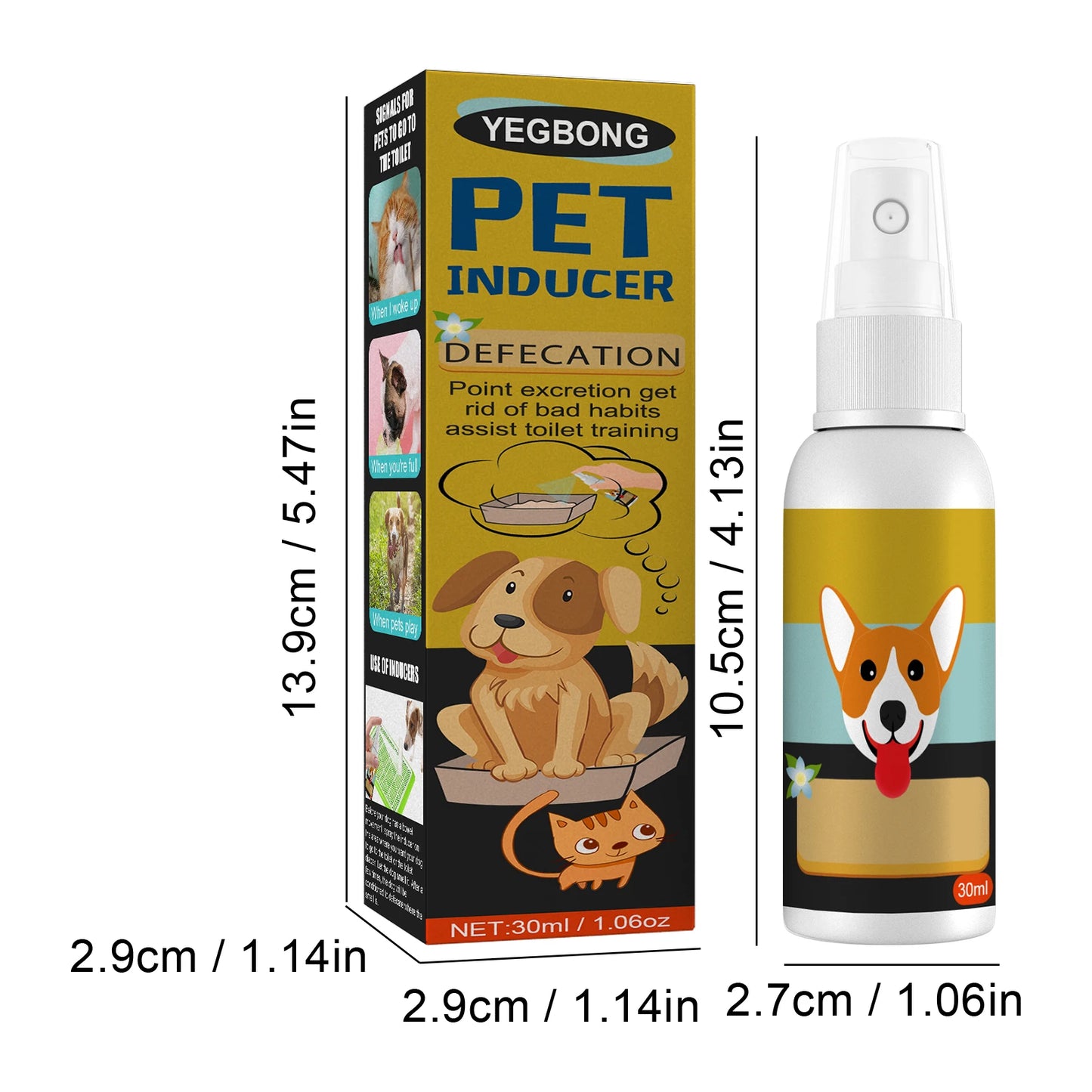 Dog/Cat  Potty Training Spray 






=-