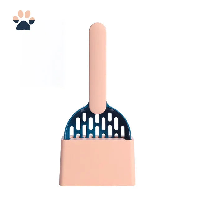 Cat Litter Scoop Plastic Shovel With Base