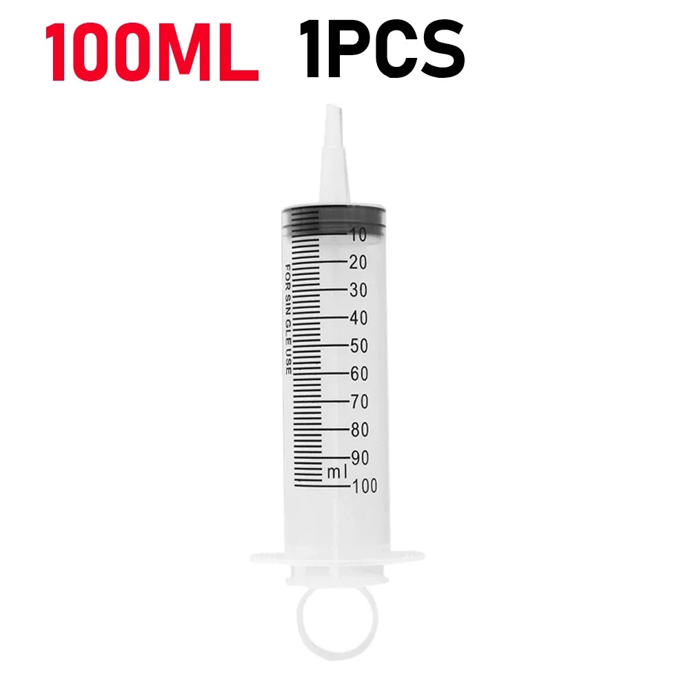 60/100ml Plastic Bulk Needle-Free Disposable Syringes