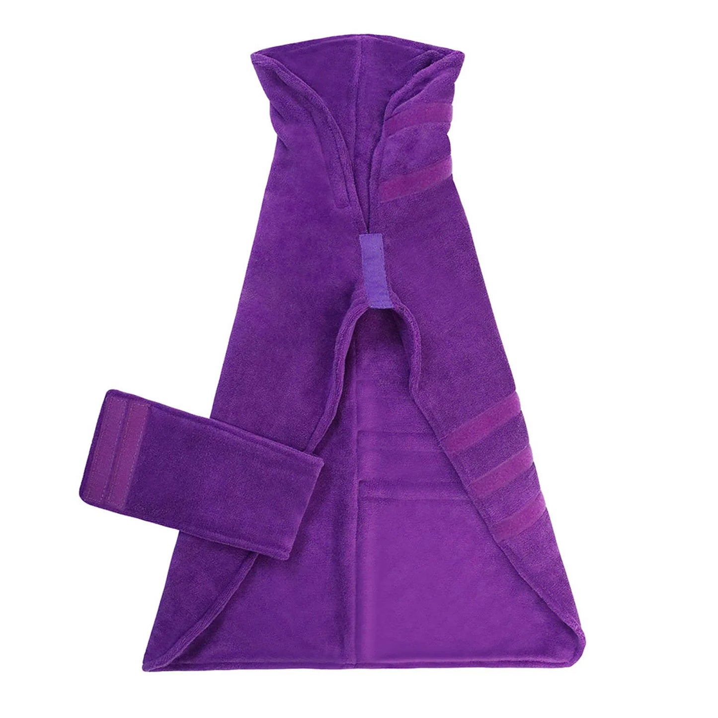 Dog Bathrobe Drying Towel Microfiber Quickly Absorbing Bath Towel with a Cat Hood
